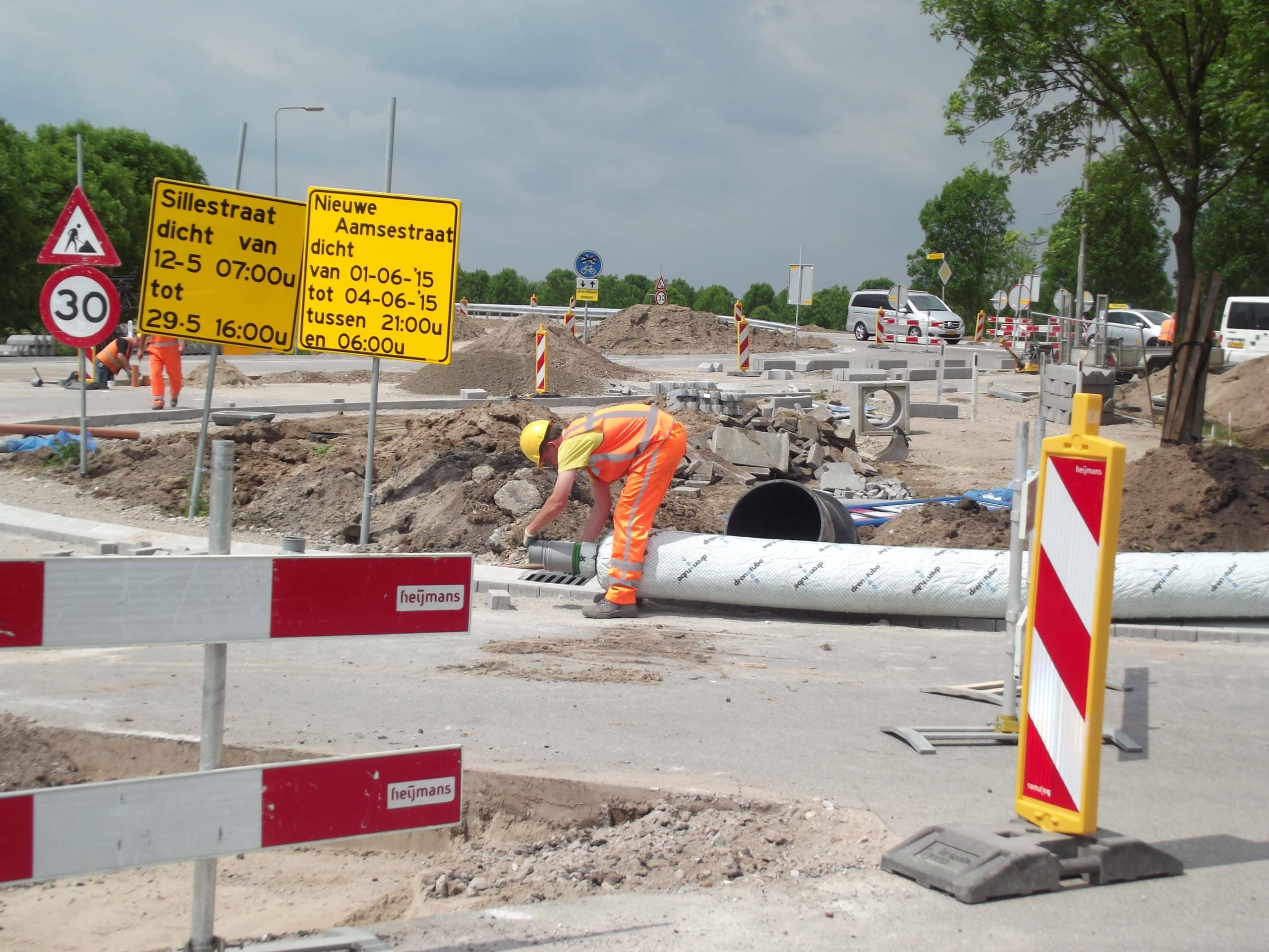 Instalación carretera Países Bajos